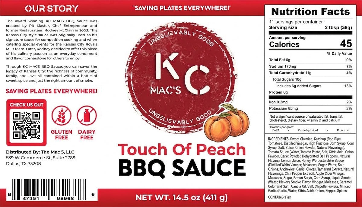 Touch of Peach BBQ